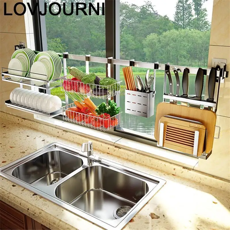 Keuken Especias Cosina поставки органайзер для холодильника из нержавеющей стали Cocina Organizador кухонная стойка для хранения