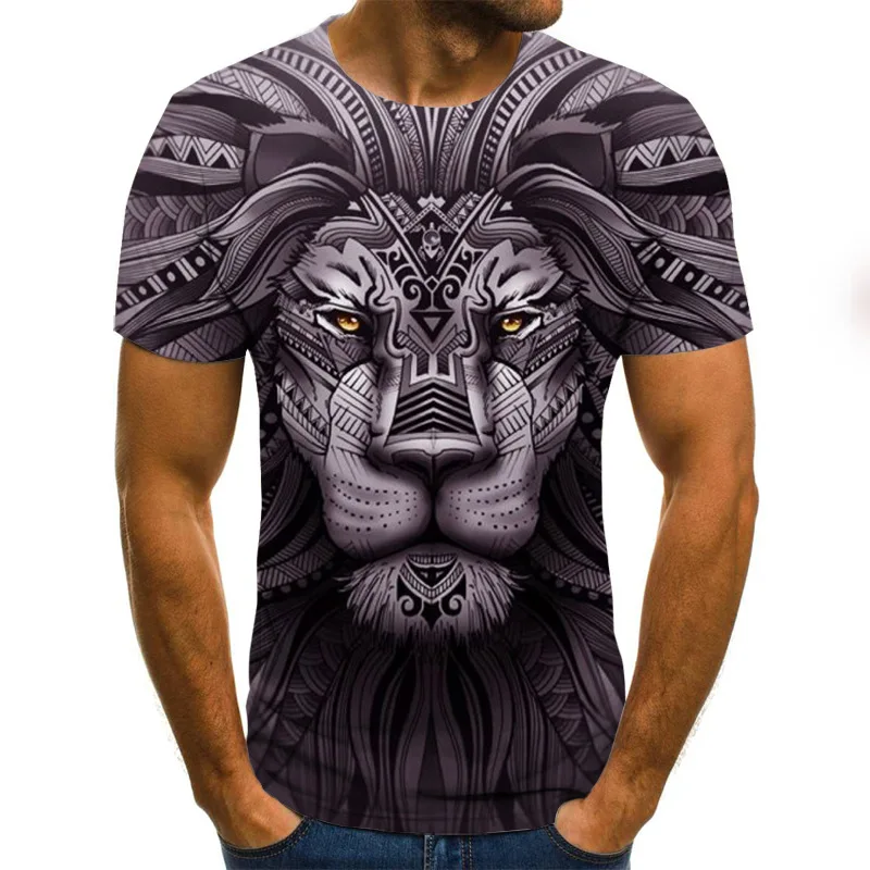 

Men's T-shirt Harajuku Oversized Casual T-shirt 3D Printing Anime Graphic T-shirt Hip Hop Fitness Sports Sweat-absorbent Top