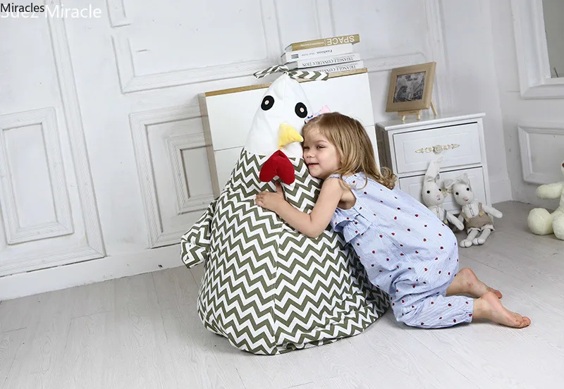 Детская коллекция плюшевых игрушек в форме петуха сумка бобов ленивый стул диван