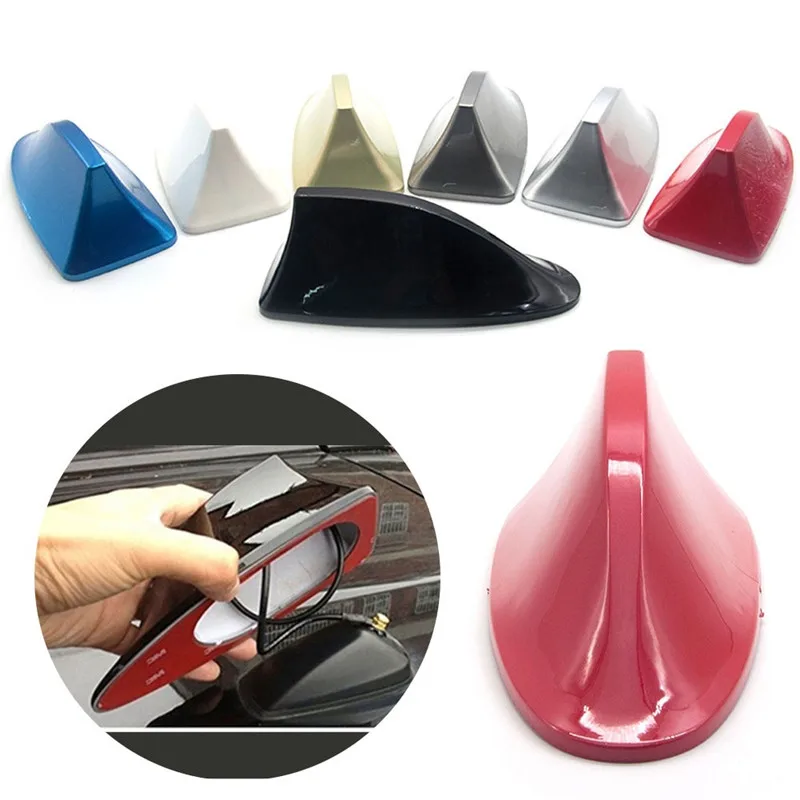 Universal Shark Fin Roof Car Antenna Radio FM/AM Decor Signal Aerial Exterior | Автомобили и мотоциклы