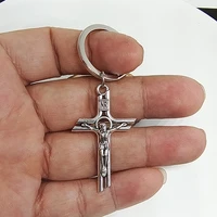 new alloy cross keychain pendant jewelry accessories