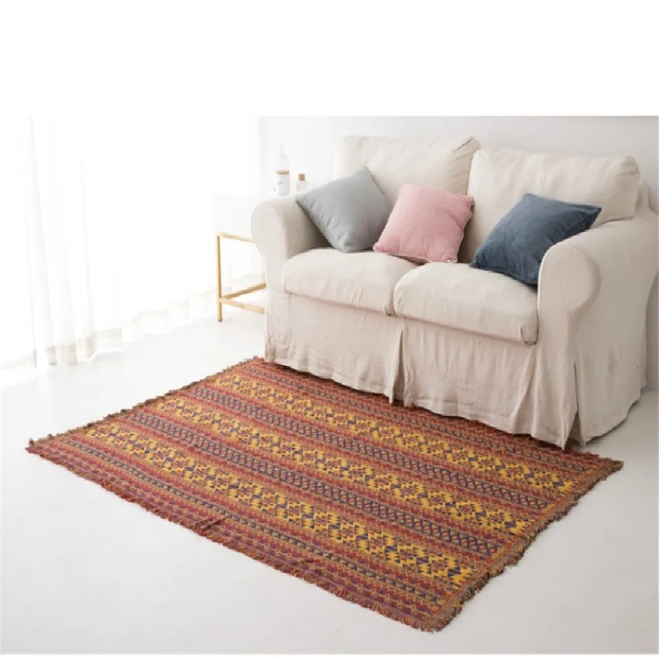 

Tassel Throw Blanket Jacquard Sofa Blankets Sofa Cover Tapestry for Living Room Elastic Furniture Couch Slipcover Chaise
