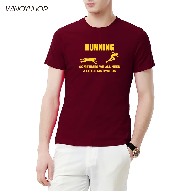 

Man's T-Shirt Sometimes We All Need A Little Motivation Tee Shirt Summer Short Sleeve Clothing Casual O-Neck Funny Tops Homme