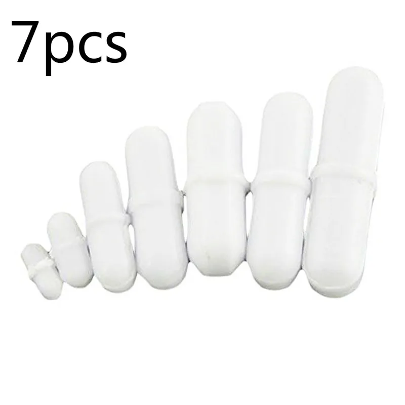 

7pcs Mixed Size Stir Bar PTFE Magnetic Stirrer Mixer Stir Bars