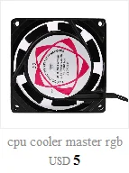 Кулер для процессора master rgb охлаждающий вентилятор для процессора охлаждающий кулер вентилятор Радиатор 7 лопастей для Intel LGA 775 1155 1156 AMD 754 AM2