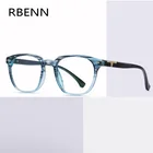 Новинка 2020, модные очки для чтения RBENN с защитой от сисветильник, женские и мужские компьютерные очки с защитой от голубого спектра и дневными линзами UV400