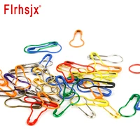 flrhsjx 100200pcs gourd shape safety pins metal clips gourd pins knitting cross stitch marker tag pin diy sewing accessories
