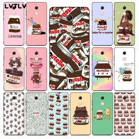 lvtlv funny food chocolate nutella luxury unique design phone cover for redmi note 9 4 5 6 7 5a 8 8pro xiaomi mi mix2s case
