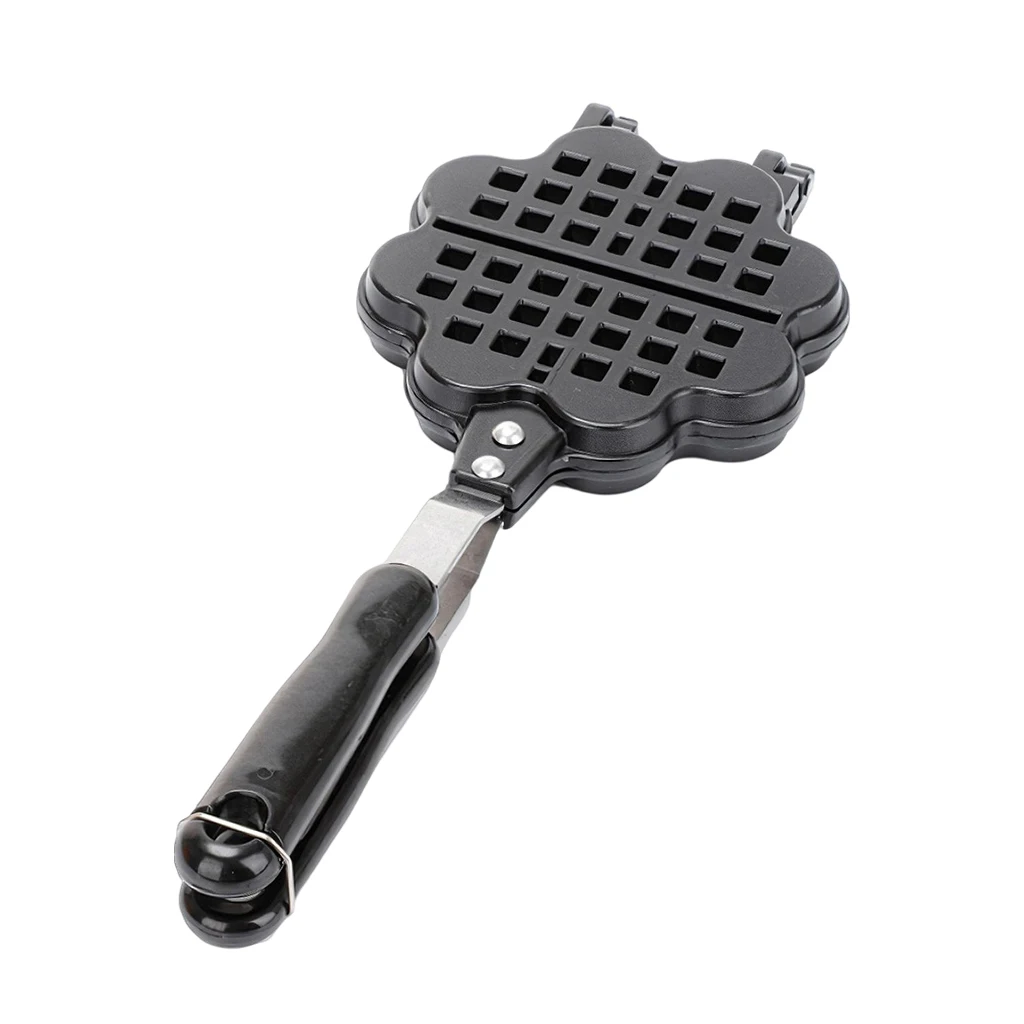 

Kitchen Non-Stick Waffle Maker Mould Press Plate Waffle Making Baking Cake