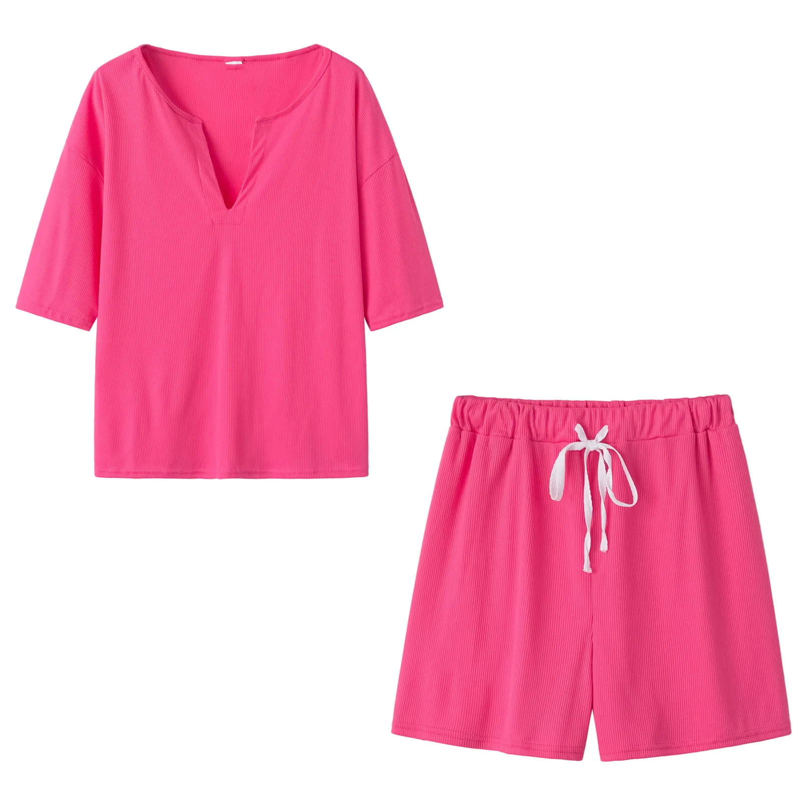 

Женская одежда для сна, короткий комплект, пижама для женщин, пижамный комплект, милый мягкий удобный костюм из искусственной кожи и шорт, пи...