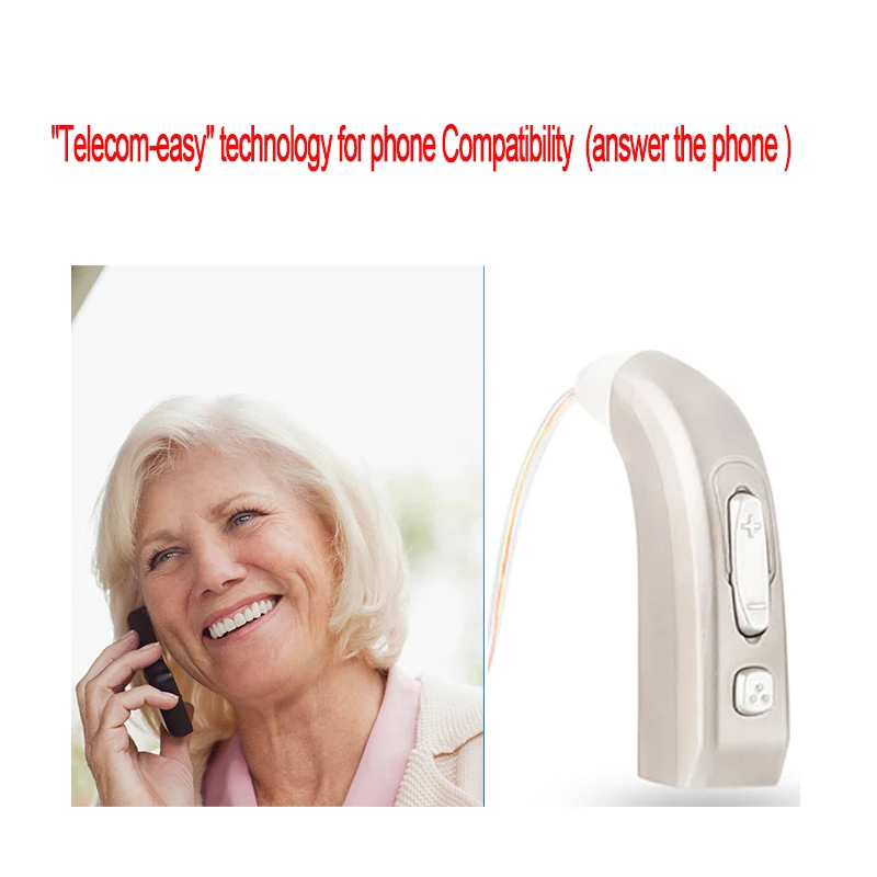 Перезаряжаемый слуховой аппарат E37 для пожилых людей/слуховой усилитель звука