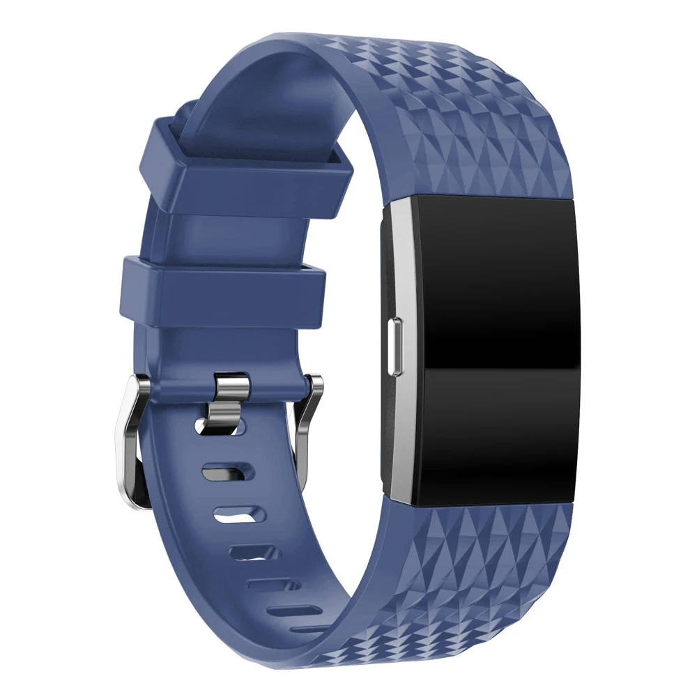 Для Fitbit charge 2 серия 3D Алмазный силиконовый для Charge frontier/классический ремешок