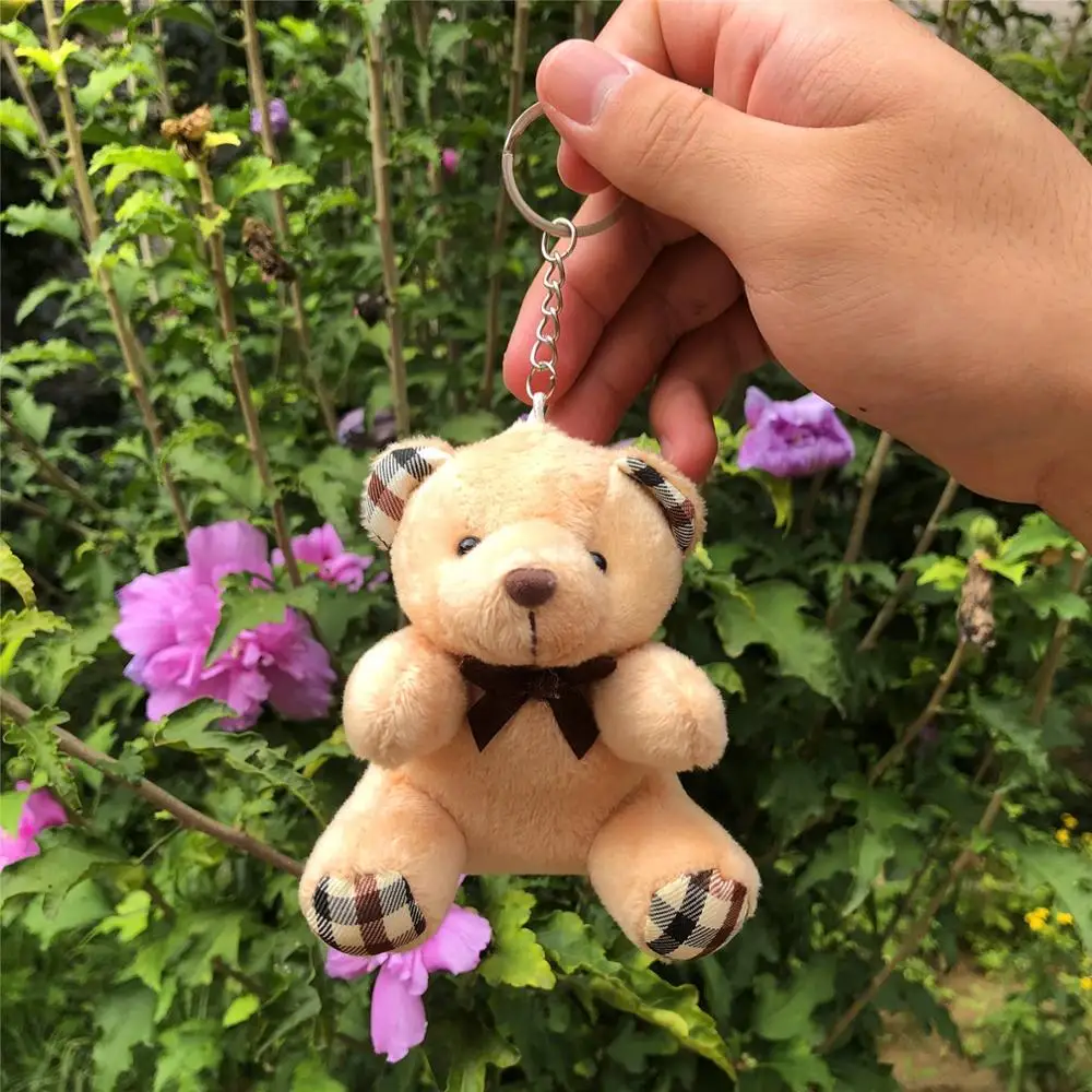 10 шт. плюшевый Маленький Мишка Игрушки соединены с кулоном Медвежонок PP милые