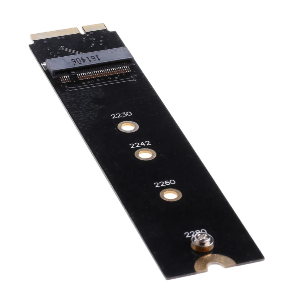 Карта адаптера на 7 + 17 PIN 64G 128G 256G 512G M.2 NGFF key B SSD для 2012 MacBook Air A1465 A1466 MD223 MD224 MD231 MD232 8