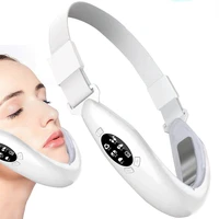 ems facial lifting device led photon therapy face slimming vibration massager double chin v line lift belt cellulite jaw device