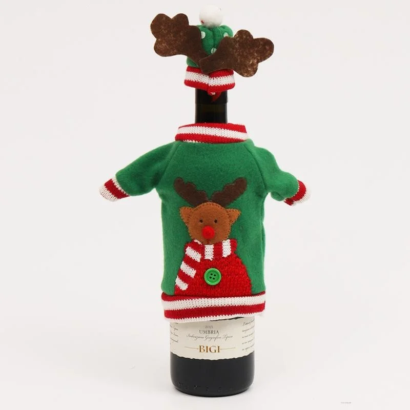 Крышка 1 шт./лот бутылка Красного вина Новогодняя продукция рождественские