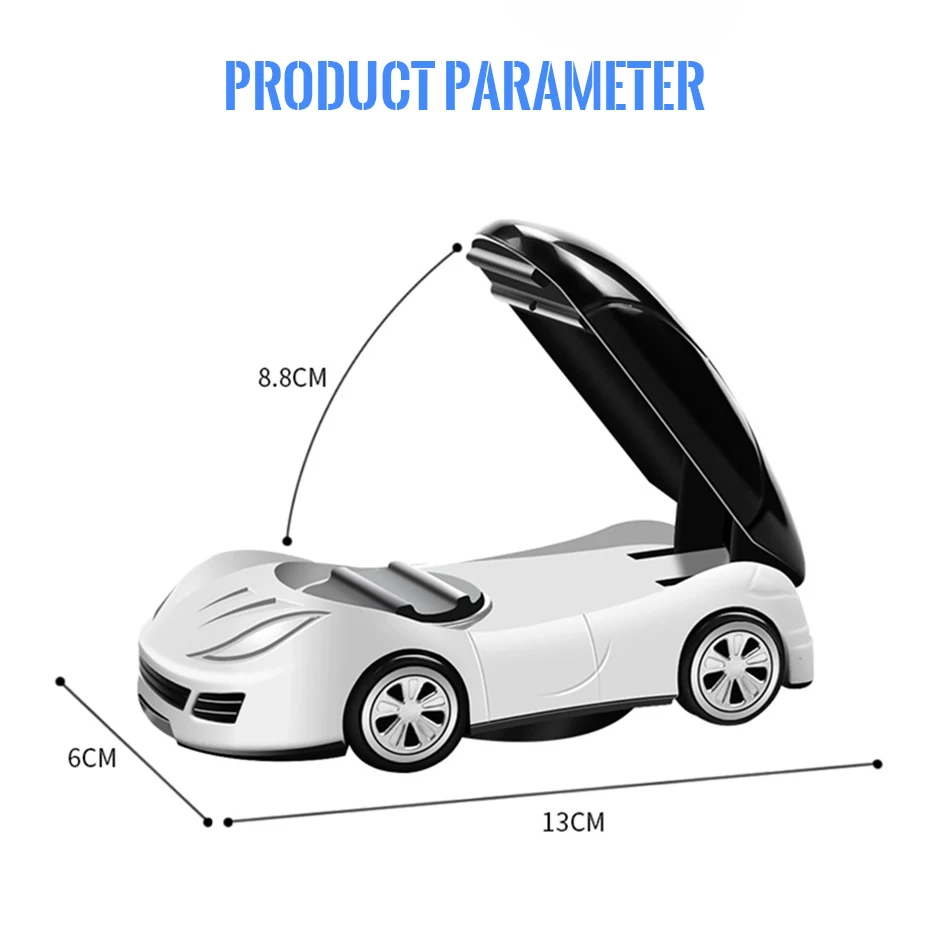 in car mount universal mobile phone holder toy car model telephone stand support for iphone xiaomi samsung fashion design free global shipping