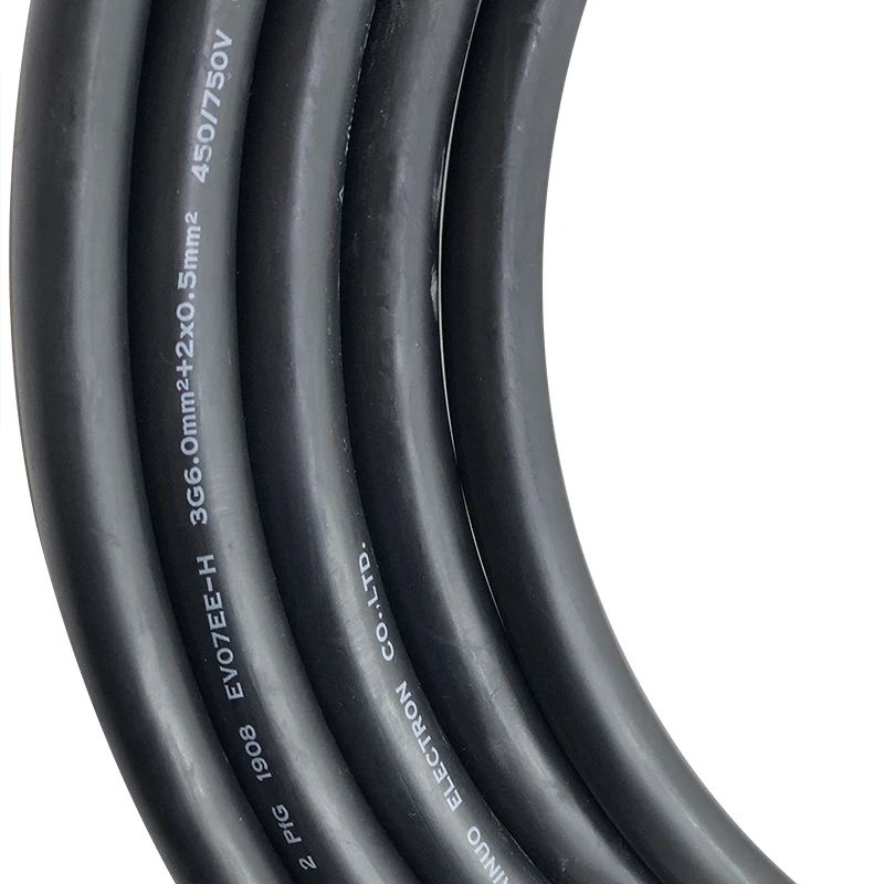 32A EV зарядное устройство 5 м черный кабель SAE J1772 к IEC 62196-2 Тип 1 К Тип 2 разъем для зарядной станции электромобиля разъем