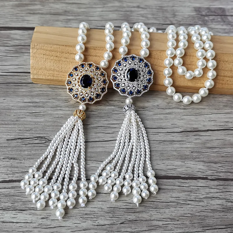 1 шт. новый дизайн синий циркон очаровательные ювелирные изделия CZ микро паве