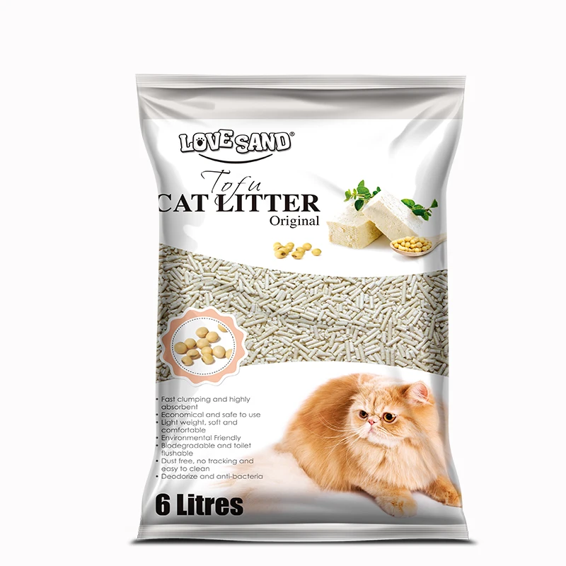 tofu cat toilet litter natural clay clumping litter pet supply pet products