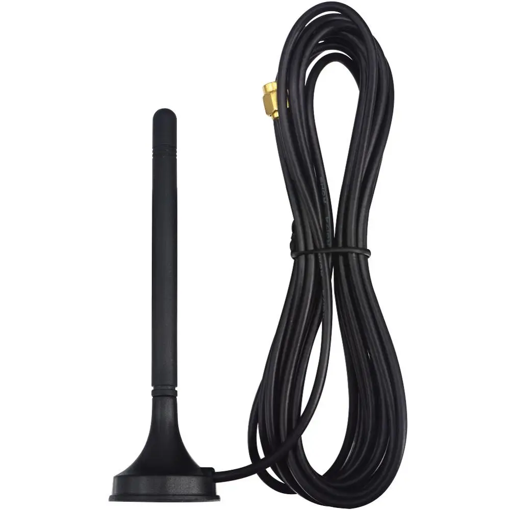 Антенна 2 4G 3dbi SMA Male антенны 4 ГГц WIFI антенна Zipbee nicketed с магнитным основанием кабель