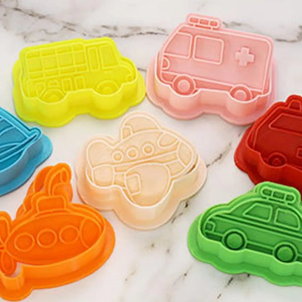 Мультяшная форма для глазировки печенья автомобиля самолета серии сделай сам
