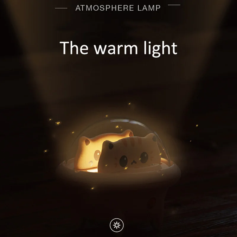 2 в 1 Мини Мощность банк милый кот Портативный Дополнительный внешний аккумулятор