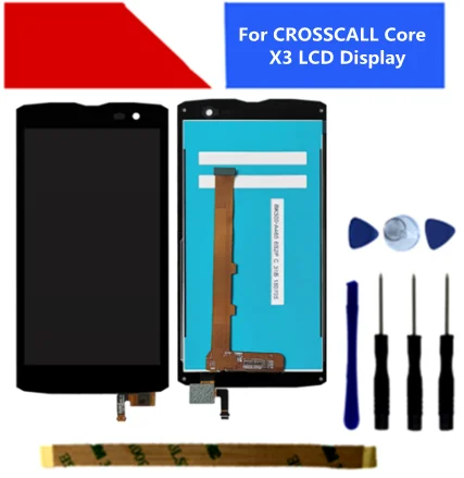 Хорошо протестированный 100% Оригинальный ЖК дисплей для croscall Core X3 с дигитайзером