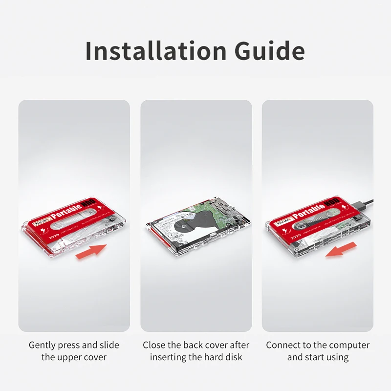 Kinhank 2T Портативный Ретро игровой HDD SATA 3 с 71000 + Plug &amp Play 108 эмуляторы для PS3/PS2/WII/WIIU