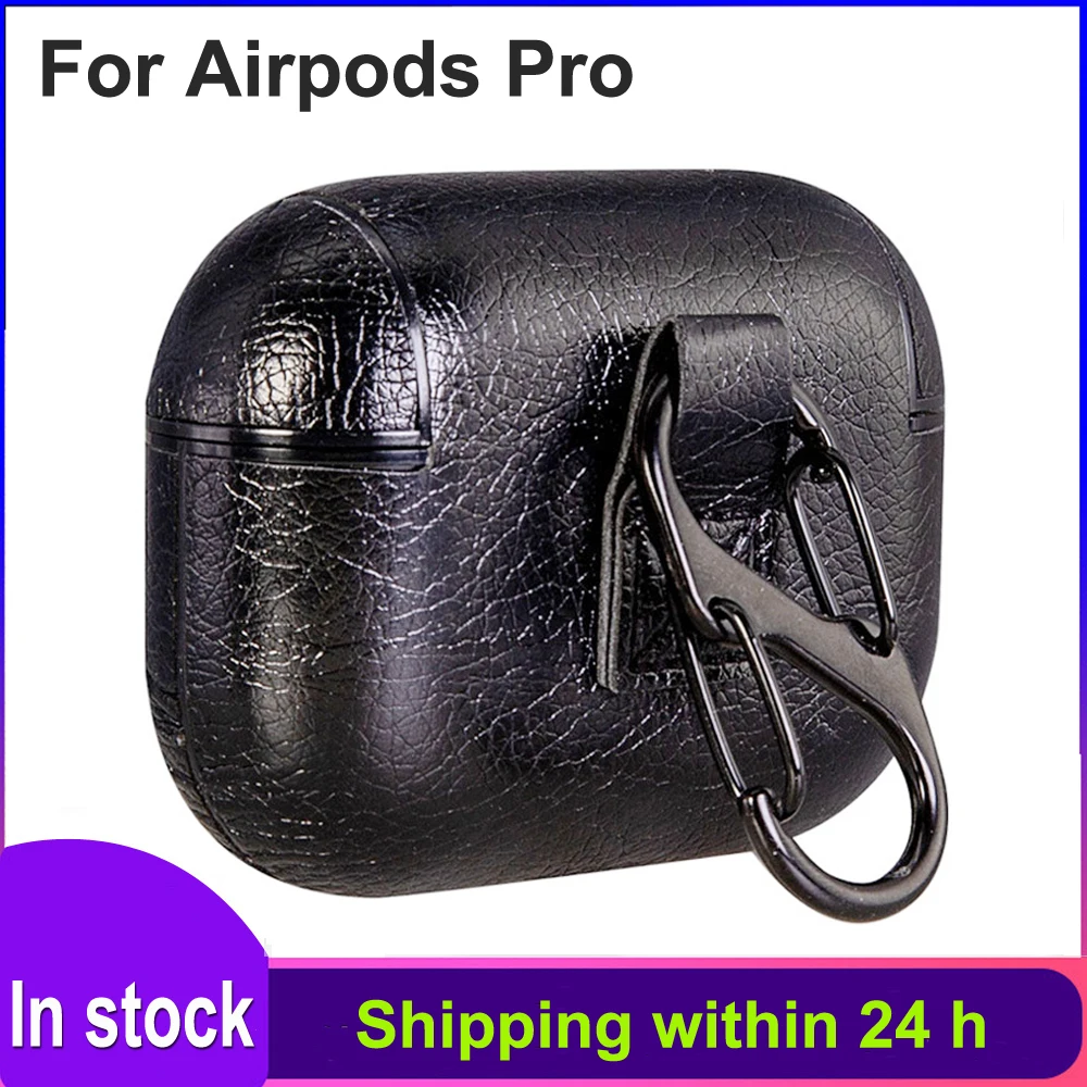 Кожаный жесткий чехол для Airpods Pro Чехол Apple Airpod 3 s Для Air Pods Bluetooth аксессуары