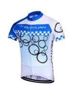 keyiyuan men cycling jersey short sleeves tops bicycle mtb downhill shirt road bike team sports mountain clothing breathable