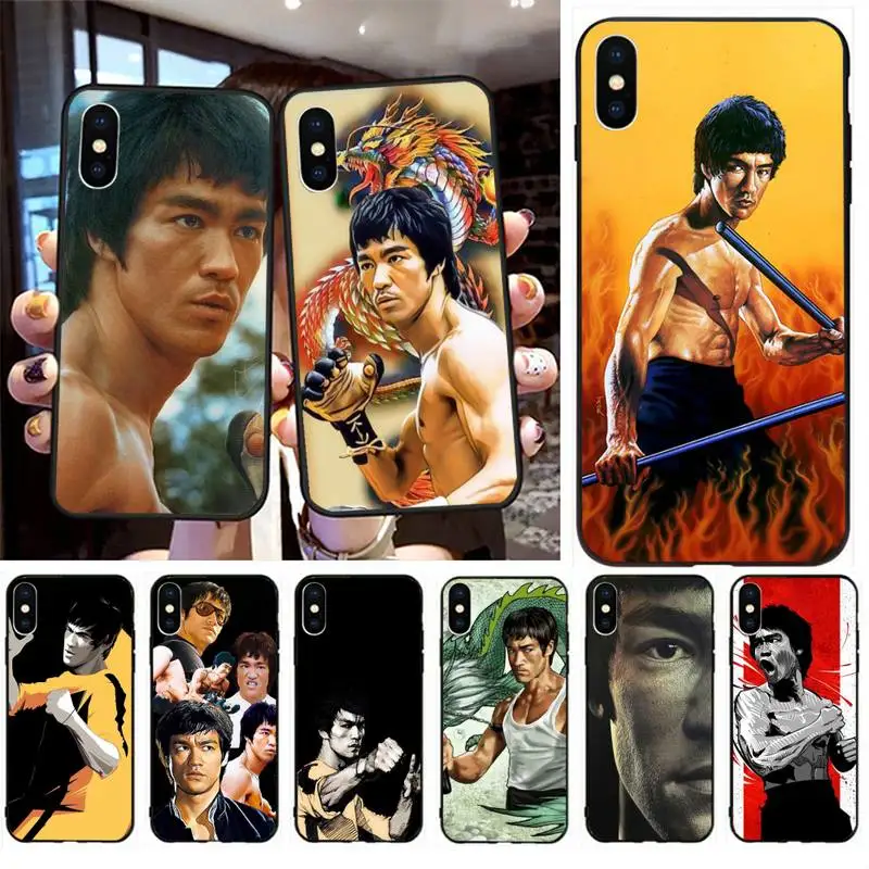 

Bruce Lee Phone Case for iphone 12 Mini SE 2020 5 5S 6 6S Plus 7 8 Plus X XR XS 11 Pro Max Fundas Coque cover