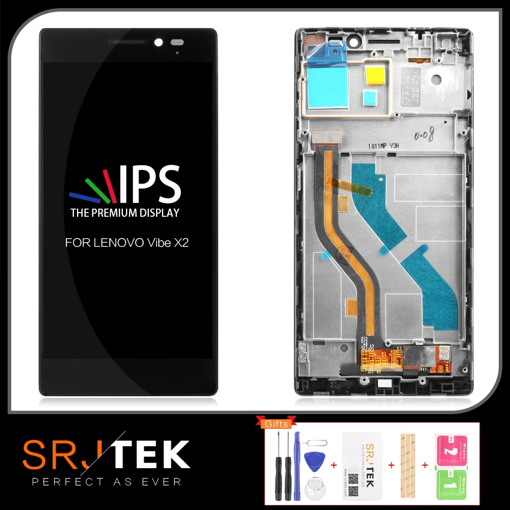 SRJTEK для Lenovo Vibe X2 LCD сенсорный экран дигитайзер Дисплей с рамкой стекло|Экраны