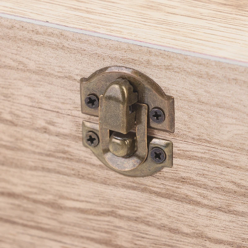 Деревянный ящик из адамова дерева Почтовые открытки органайзер для хранения