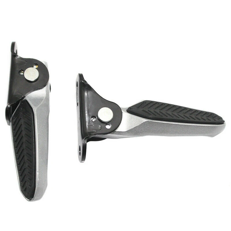 

Universal Motorcycle Scooter Rear Foldable Foot Pedal Trims Accessories, 2PCS