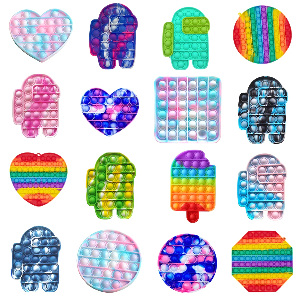 

2021 Fidget Toys Anti Stress Set Stretchy Strings Push Gift Pack Adults Children Squishy Sensory Antistress Relief Figet Toys