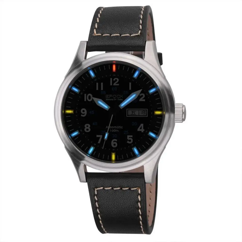 Мужские часы с Тритием мужские автоматические наручные Epoch luxury T25 светящиеся
