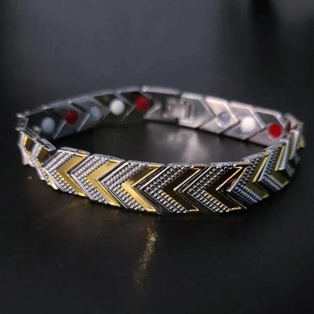 Магнитный браслет для здоровья физиотерапии энергией медный с 2021 ионами