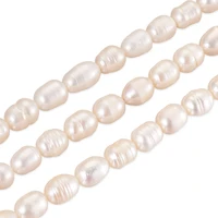 10 strands natural freshwater cultured pearls beads roundrice shape natural pearls for jewelry making diy bracelet necklace
