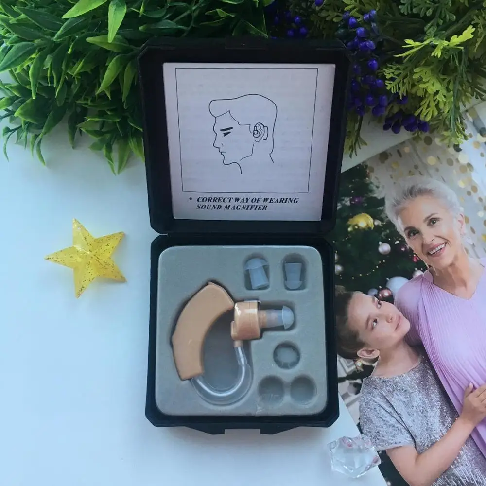 Слуховой аппарат 1 шт. усилитель звука чистый мини Увеличение громкости слуха для