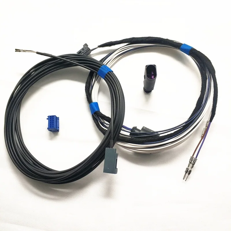 Автомобильная флип эмблема камера заднего вида с логотипом подключение к жгуту