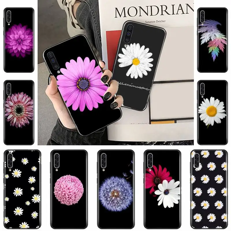 

Daisy flower simplicity Phone Case For Samsung galaxy A S note 10 12 20 32 40 50 51 52 70 71 72 21 fe s ultra plus