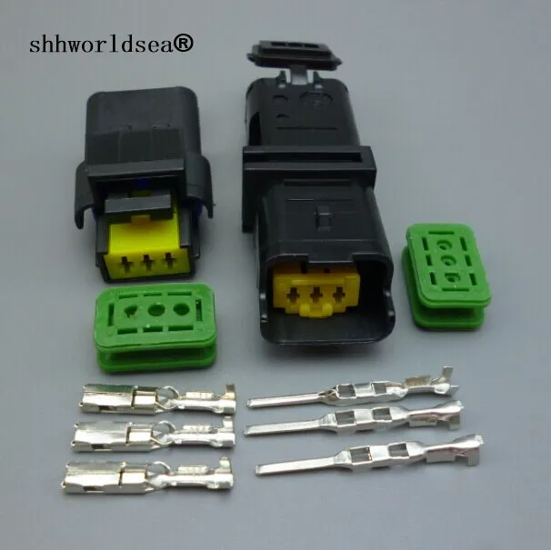 Shhworld Sea 3 Pin 211PL032S0049 211PC032S0049 Женский Мужской автомобильный разъем FCI разъем для PSA peugeot Citroen фар