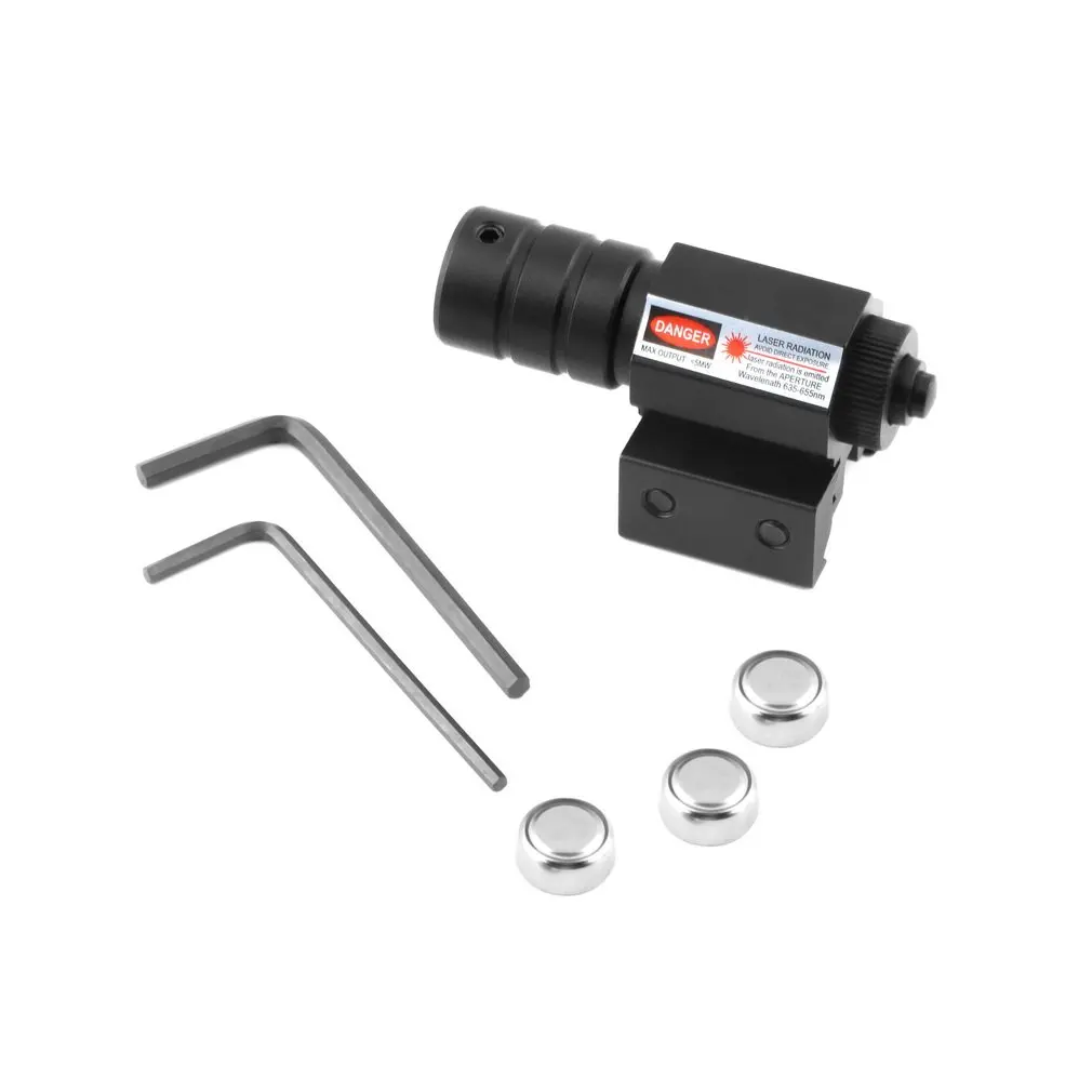 1 Набор Тактический красный лазерный луч точечный прицел для винтовки пистолет