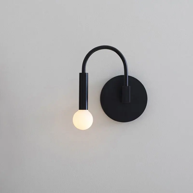 Светодиодный креативный настенный светильник в нордическом минималистичном