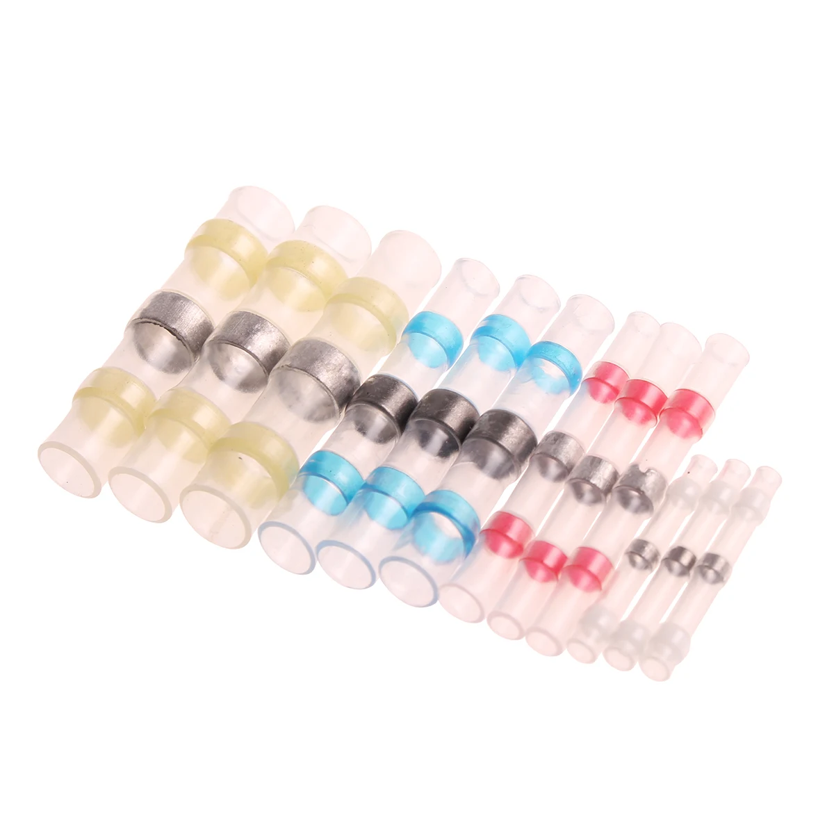 Термоусадочные соединители для проводов, 50 шт./100 шт./комплект