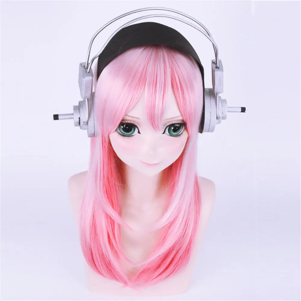 Японский Супер SONICO косплей парик для женщин/девочек Хэллоуин вечерние