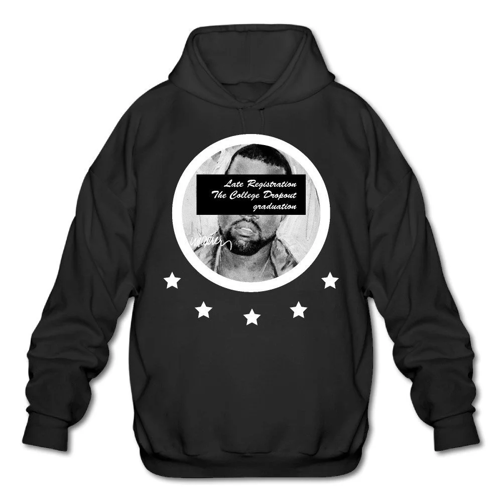 Удобная Толстовка Kanye West Music Коллекция альбомов выпускной мужская толстовка с