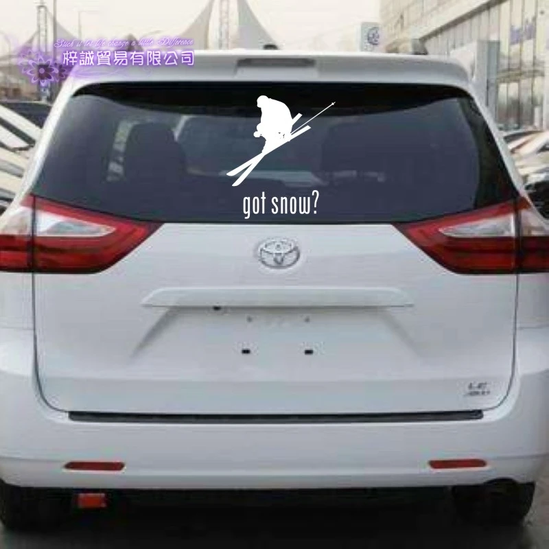 Наклейка на стену для катания лыжах Виниловая наклейка домашнего декора