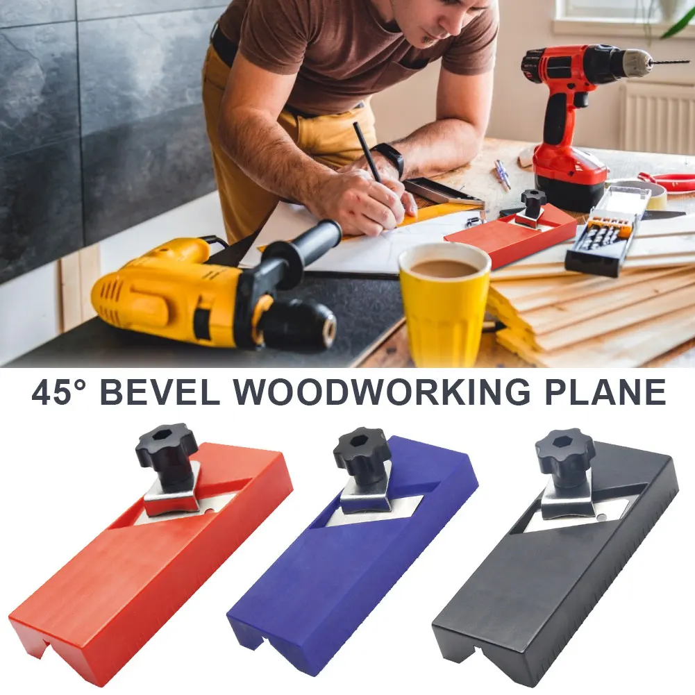 

Manual Woodworking Planer 90 Degree Fixture And Flat Blade Design Edge Plane Gypsum Wood Board Chamfer Plasterboard Planing Tool